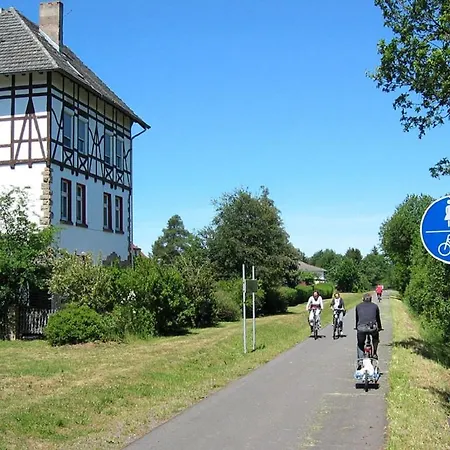 Ferienhaus Schwalm Am Ganserasen 别墅 Oberaula
